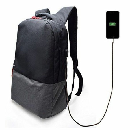 Laptop and Tablet Backpack Ewent EW2529 Black Grey 17" 17,3" by Ewent, Bags and covers for laptops and netbooks - Ref: S02137...