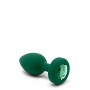 Plug Anal B-Vibe Vibrating Jewel Vert M/L | Tienda24 Tienda24.eu