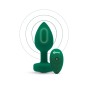 Plug Anal B-Vibe Vibrating Jewel Vert M/L | Tienda24 Tienda24.eu