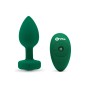 Plug Anal B-Vibe Vibrating Jewel Vert M/L | Tienda24 Tienda24.eu