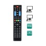 Remote Control for Smart TV Ewent EW1575 Black by Ewent, TV tables and stands - Ref: S0222837, Price: 8,29 €, Discount: %