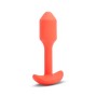 Plug Anal B-Vibe Vibrating Snug Laranja | Tienda24 Tienda24.eu