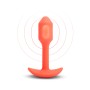 Plug Anal B-Vibe Vibrating Snug Laranja | Tienda24 Tienda24.eu