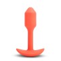 Plug Anal B-Vibe Vibrating Snug Laranja | Tienda24 Tienda24.eu