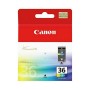 Cartuccia ad Inchiostro Originale Canon 1511B001 12 ml Tricolore di Canon, Toner e inchiostro per stampante - Rif: S0226268, ...