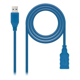 Adaptador USB C a DisplayPort NANOCABLE 10.01.0901-BL Azul de NANOCABLE, Cables USB - Ref: S0228685, Precio: 3,92 €, Descuent...