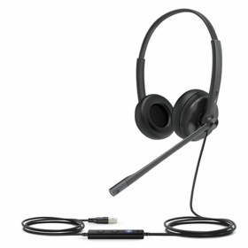 Headphones with Microphone Yealink YEA_UH34LIT-D-T Black by Yealink, PC Headsets - Ref: S0231042, Price: 32,39 €, Discount: %