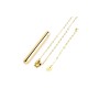 Bullet Vibrator Le Wand Necklace Pendant Golden | Tienda24 Tienda24.eu