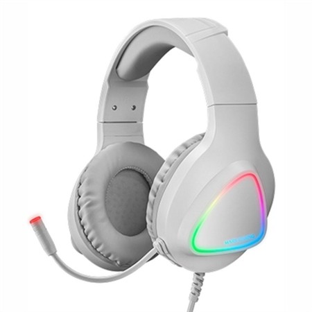 Casque avec Microphone Gaming Mars Gaming MH222 Blanc de Mars Gaming, Écouteurs avec microphones - Réf : S0235119, Prix : 24,...