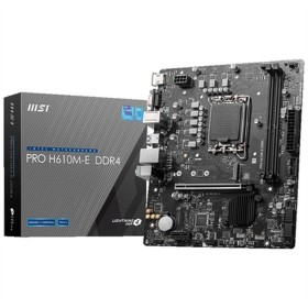 Carte Mère MSI PRO H610M-E DDR4 H610 LGA 1700 DDR4 mATX de MSI, Cartes mères - Réf : S0236651, Prix : 83,66 €, Remise : %