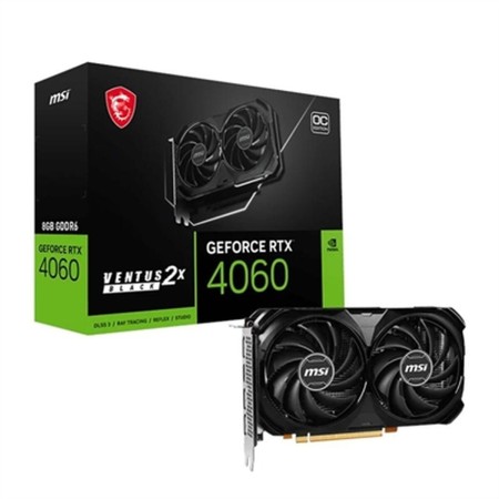 Scheda Grafica MSI 912-V516-004 Geforce RTX 4060 8 GB GDDR6 | Tienda24 - Global Online Shop Tienda24.eu