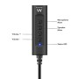 Adaptador Áudio Jack Ewent EW3569 Microfone incorporado 50 cm Preto de Ewent, Cabos USB - Ref: S0237769, Preço: 6,74 €, Desco...