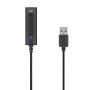 Adaptador Áudio Jack Ewent EW3569 Microfone incorporado 50 cm Preto de Ewent, Cabos USB - Ref: S0237769, Preço: 6,74 €, Desco...