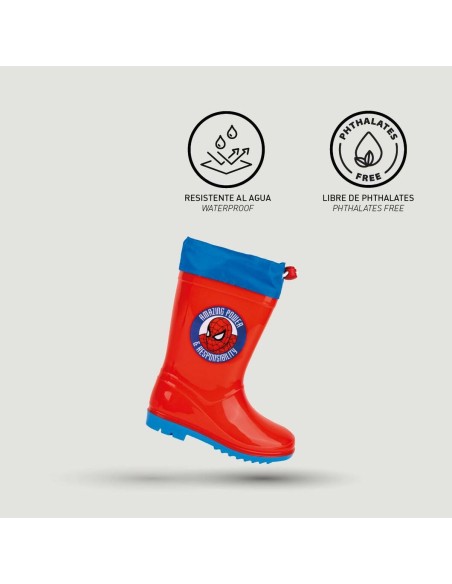 Kinder Gummistiefel Spider-Man | Tienda24 Tienda24.eu