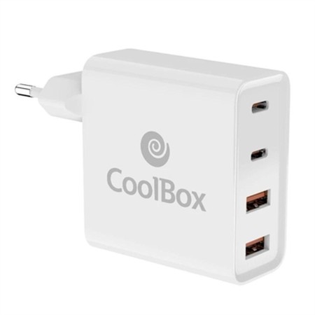 Cable USB CoolBox COO-CUAC-100P Blanco de CoolBox, Cables USB - Ref: S0238579, Precio: 30,29 €, Descuento: %