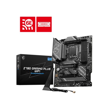 Motherboard MSI Z790 GAMING PLUS WIFI LGA 1700 by MSI, Base plates - Ref: S0238895, Price: 279,34 €, Discount: %