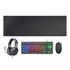 Keyboard and Mouse Mars Gaming MCPRGB3ES Black by Mars Gaming, Keyboard & Mouse Sets - Ref: S0238987, Price: 41,48 €, Discoun...