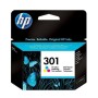 Original Ink Cartridge HP 301 Black Tricolour Cyan/Magenta/Yellow (3 pcs) by HP, Printer toners and inks - Ref: S0239710, Pri...