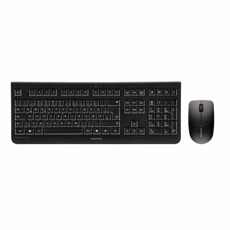 Tastiera e Mouse Wireless Cherry JD-0710ES-2 Nero Qwerty in Spagnolo QWERTY di Cherry, Set tastiera e Mouse - Rif: S0239734, ...