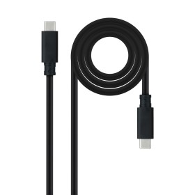 Cabo USB-C NANOCABLE 10.01.4103 Preto 3 m de NANOCABLE, Cabos USB - Ref: S0240259, Preço: 12,83 €, Desconto: %