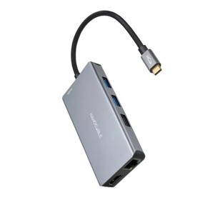 USB Hub NANOCABLE 10.16.1009 Grey by NANOCABLE, USB hubs - Ref: S0240371, Price: 35,21 €, Discount: %