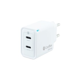 Cargador de Pared CoolBox COO-CUP-35CC Blanco (1 unidad) de CoolBox, Cables USB - Ref: S0240822, Precio: 13,88 €, Descuento: %