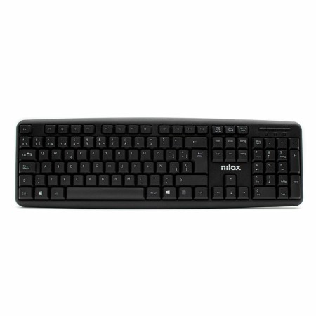 Clavier Nilox NXKBE000002 Noir Espagnol Qwerty QWERTY de Nilox, Claviers - Réf : S0241558, Prix : 8,95 €, Remise : %