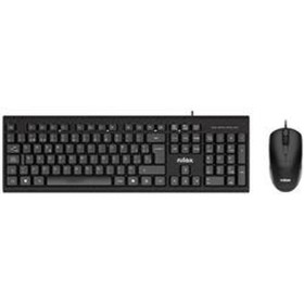 clavier et souris Nilox NXKME0011 Noir Espagnol Qwerty de Nilox, Ensembles Clavier et Souris - Réf : S0241565, Prix : 6,55 €,...