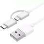 USB Cable to Micro USB and USB-C Xiaomi SJV4082TY 1 m by Xiaomi, USB Cables - Ref: S0241949, Price: 5,47 €, Discount: %