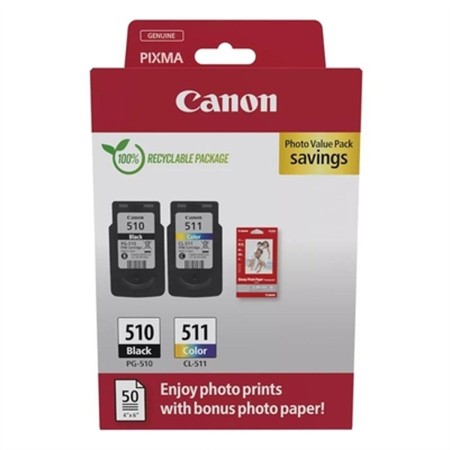 Cartouche d'encre originale Canon 2970B017 Multicouleur de Canon, Toners et encre pour imprimante - Réf : S0242030, Prix : 53...