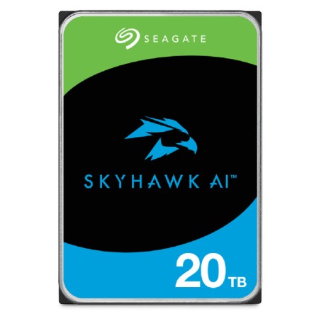 Hard Drive Seagate SkyHawk AI ST20000VE003 3,5" 20 TB by Seagate, Hard drives - Ref: S0242046, Price: 531,15 €, Discount: %