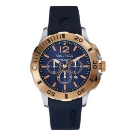 Orologio Uomo Nautica NAI19506G (Ø 44 mm) di Nautica, Orologi da polso - Rif: S0330745, Prezzo: 91,36 €, Sconto: %