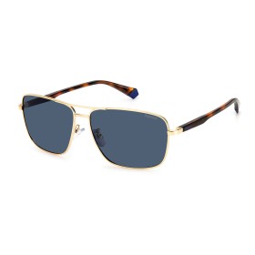 Lunettes de soleil Homme Polaroid PLD-2119-G-S-J5G-C3 Doré Ø 61 mm de Polaroid, Lunettes et accessoires - Réf : S0373221, Pri...