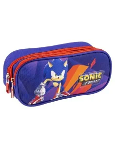 Astuccio Scuola Sonic Viola 22,5 x 8 x 10 cm da Sonic, Porta penne - Ref: S0736896, Precio: €10.90, Descuento: %