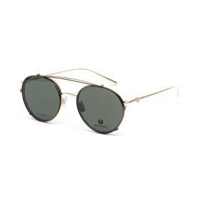 Montatura per Occhiali + Occhiali da Sole Belstaff JAGGED-CLIP-ON-DORADO Ø 53 mm Clip On di Belstaff, Occhiali e accessori - ...