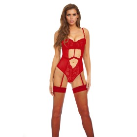 Body Baci Lingerie Vermelho Tamanho único | Tienda24 Tienda24.eu