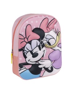 Cartable Minnie Mouse Fuchsia 32 x 15 x 42 cm | Tienda24 Tienda24.eu