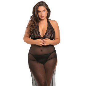 Robe Baci Lingerie Noir (Taille unique) | Tienda24 Tienda24.eu