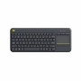 Clavier avec pavé tactile Logitech K400 Plus Noir de Logitech, Claviers - Réf : S0401588, Prix : 39,77 €, Remise : %