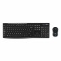 Keyboard and Wireless Mouse Logitech MK270 Wireless Black Spanish Qwerty by Logitech, Keyboard & Mouse Sets - Ref: S0402485, ...