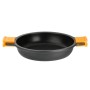 Casserole BRA A270545 Black Black/Orange Metal Aluminium (45 cm) | Tienda24 - Global Online Shop Tienda24.eu