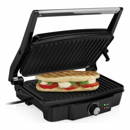 Gril contact Tristar GR-2852 1500W Noir Noir/Argenté de Tristar, Plancha - Réf : S0420371, Prix : 45,01 €, Remise : %