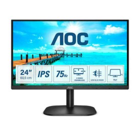 Écran AOC 24B2XDA 23,8" FHD IPS WLED IPS LED 23,8" 75 HZ de AOC, Ecrans PC - Réf : S0433849, Prix : 176,14 €, Remise : %