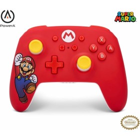 Comando Gaming Powera SWITCH ENHANCED Vermelho Nintendo Switch Bluetooth Bluetooth 5.0 de Powera, Dispositivos de realidade v...