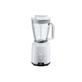 Bol mixeur Braun JB1050WH Blanc 600 W 1,25 L de Braun, Mixeurs manuels et avec bol - Réf : S0456388, Prix : 55,22 €, Remise : %