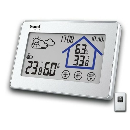 Estação Meteorológica Multifunções SAMI LD-1115 de SAMI, Estações meteorológicas - Ref: S0456454, Preço: 29,09 €, Desconto: %