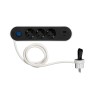 3-socket plugboard with power switch Simon | Tienda24 - Global Online Shop Tienda24.eu