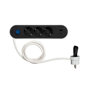 3-socket plugboard with power switch Simon by Simon, Power Strips - Ref: S0457819, Price: 21,66 €, Discount: %