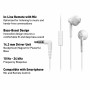 Casques avec Microphone Panasonic RP-TCM55E-W Blanc de Panasonic, Écouteurs et accessoires - Réf : S0460439, Prix : 6,76 €, R...