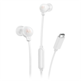 Casque Motorola 3C-S Blanc USB-C de Motorola, Écouteurs et accessoires - Réf : S0460732, Prix : 12,14 €, Remise : %